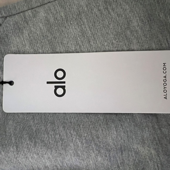 Alo - Low Key Sweat Short - Heather Grey - Size M - NWT - Picture 6 of 7